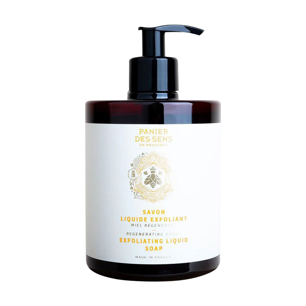 Відлущувальне рідке мило Panier Des Sens Exfoliating Liquid Soap Мед, 500 мл